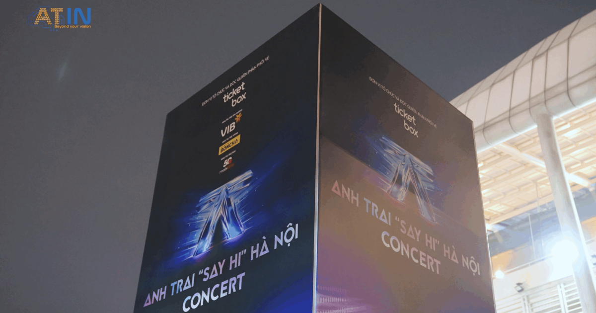 Check-in bằng nhận diện khuôn mặt concert Anh trai Say Hi